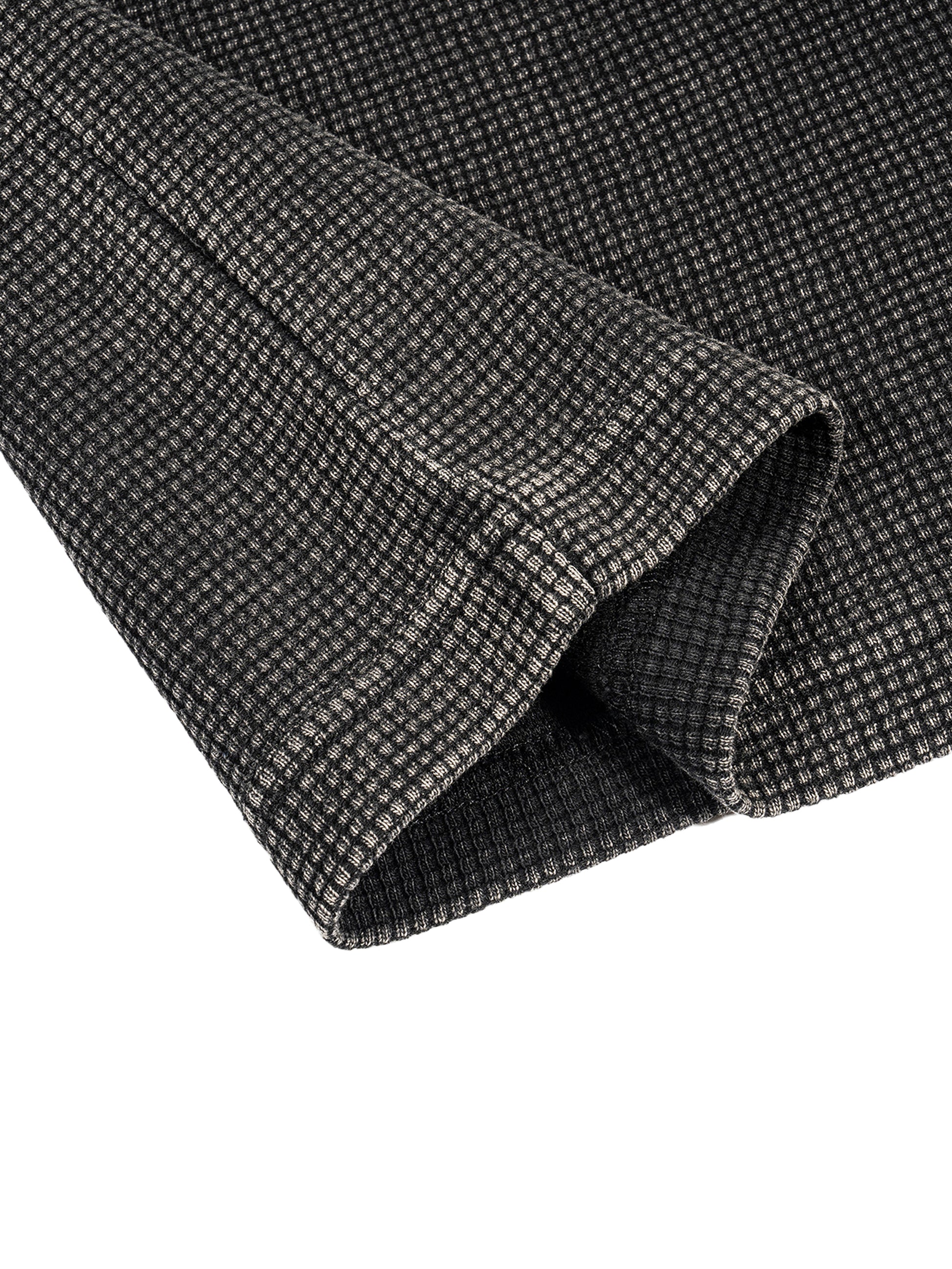 Textured Waffle Washed Boxy T-Shirt